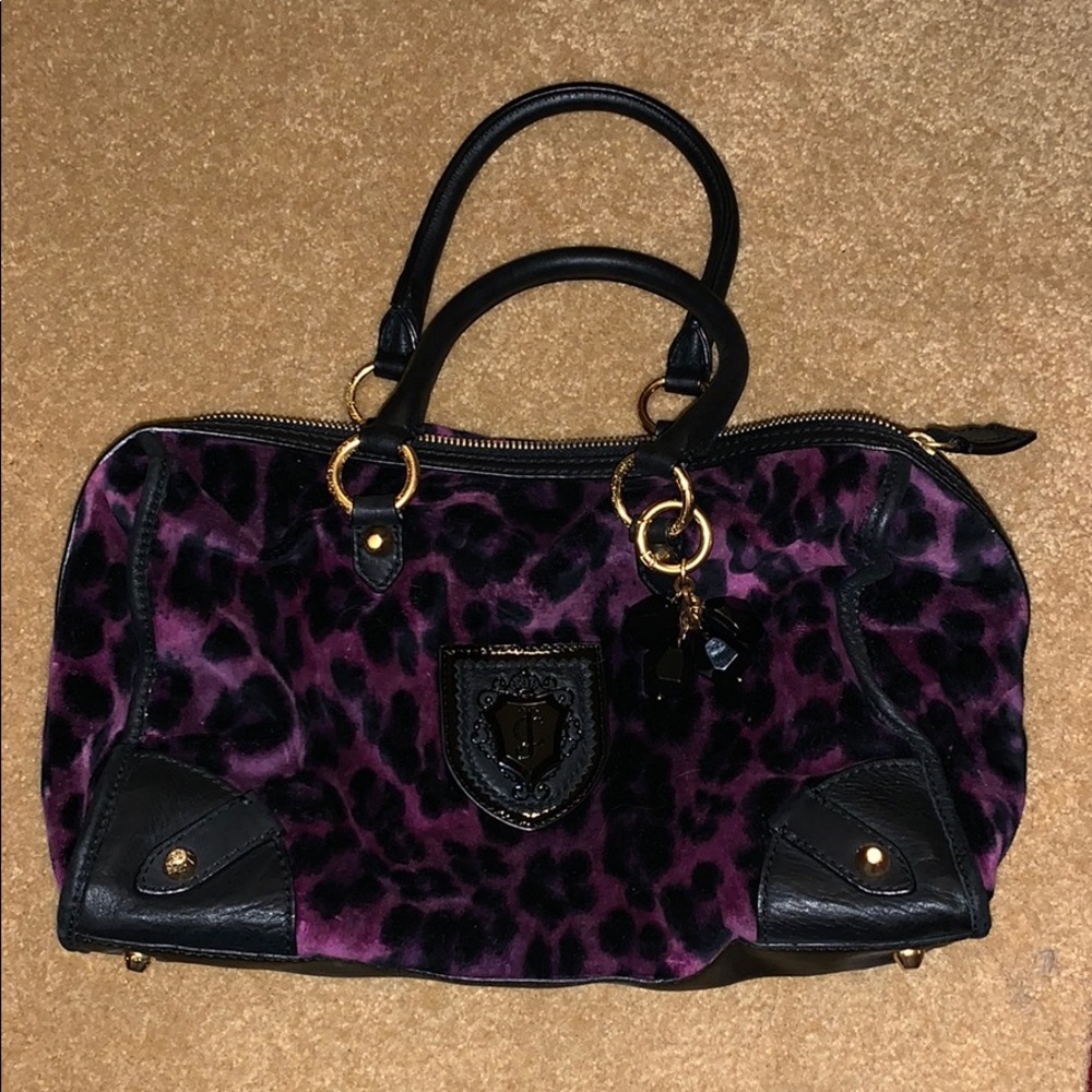 Small Velour Juicy Couture Purse